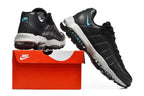 Nike Air Max Black and Blue Sneakers