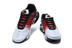 Nike Air Max Plus Sneakers in Black, Red and White