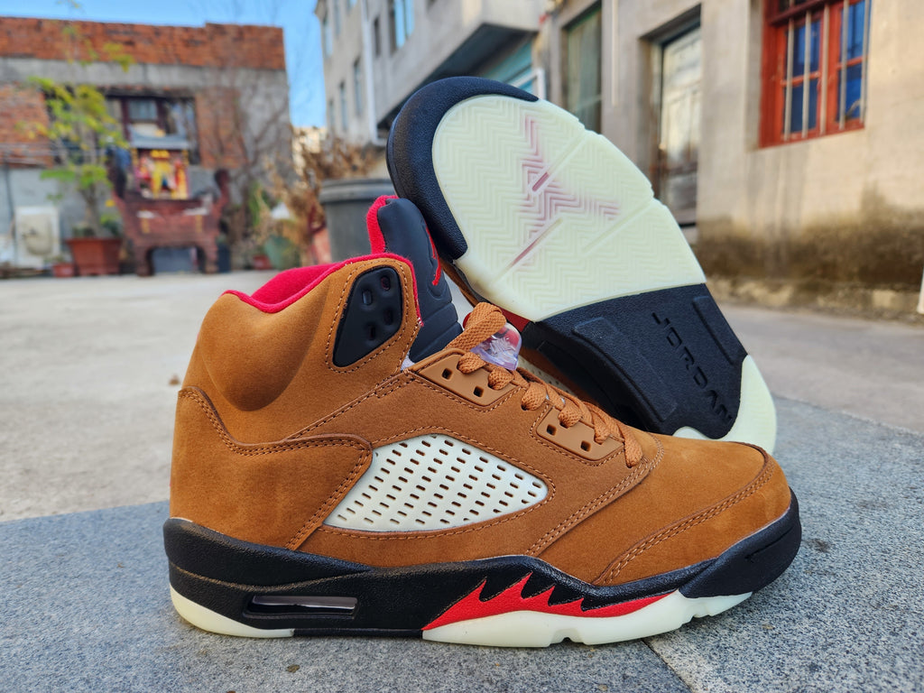 Jordan 5 Retro “Archeo Brown” High-Top Sneakers