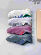 On Cloudnova Moon Sneakers in Navy, Pink and White