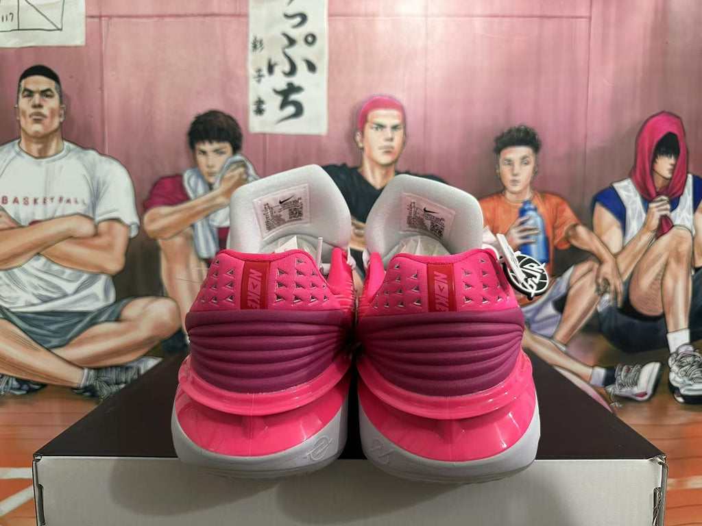 Nike Basketball Shoes in Magenta and White