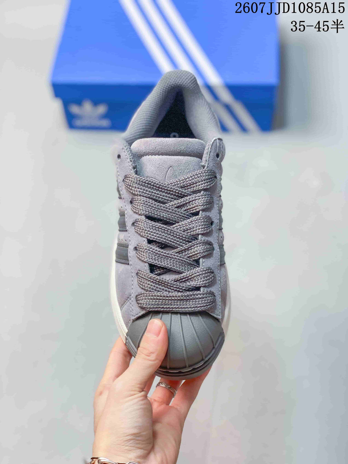 Adidas Superstar XLG Grey Sneakers JR7444