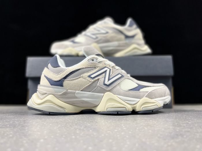 New Balance U9060EEB Sneakers in Cream and Navy