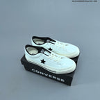 Converse One Star Low-Top Lifestyle Sneakers, Black and White