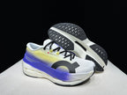 On Cloudboom Max Running Shoes, White Yellow Purple