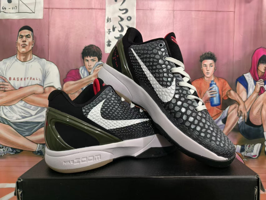 Nike Kobe 6 Protro Basketball Shoes Black White