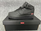 Nike Air Force 1 Mid Supreme Black Sneakers FZ8784-001