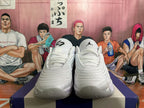 Jordan White Grey Basketball Sneakers