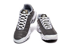 Nike Air Max Plus Dark Gray and White Sneakers