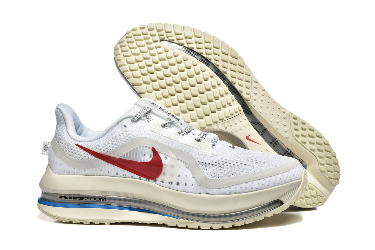 Nike Pegasus Premium White and Red Running Shoes II7347-111