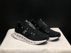 On Cloudsurfer Black and White Running Shoes