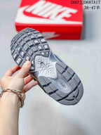 Nike V5 RNR Gray Mesh Low-Top Sneakers JD687A17