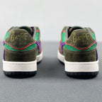 BAPE SK8 Sta Sneakers Green and Purple