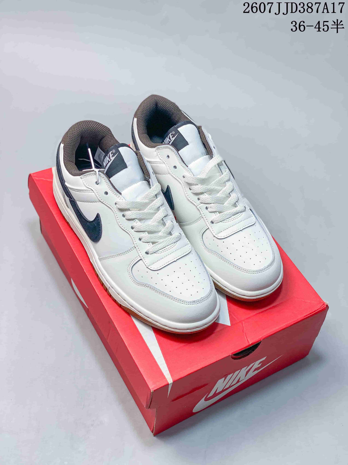 Nike Big Nike Low Lux White Navy Gum Sneakers JD387A17