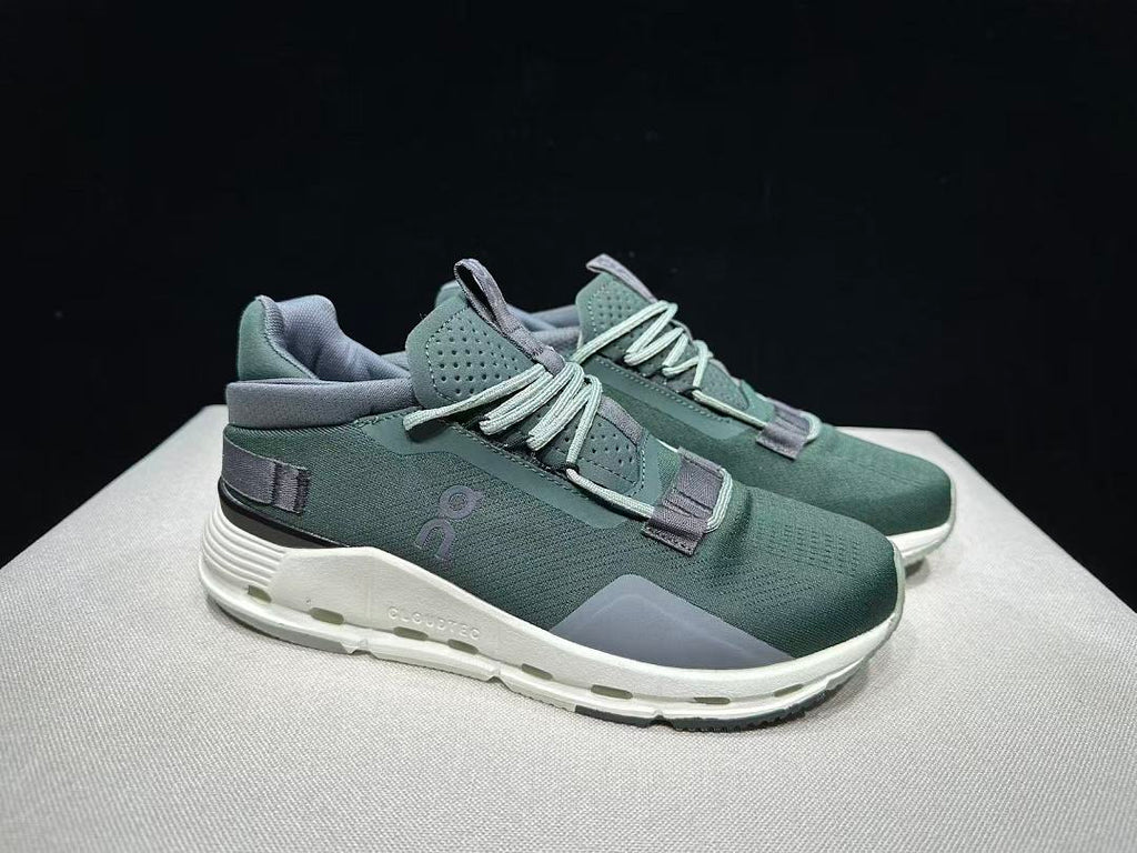 On Cloudnova 2 Sneakers in Deep Green