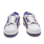 Spade A Low-Top Sneakers in White and Purple