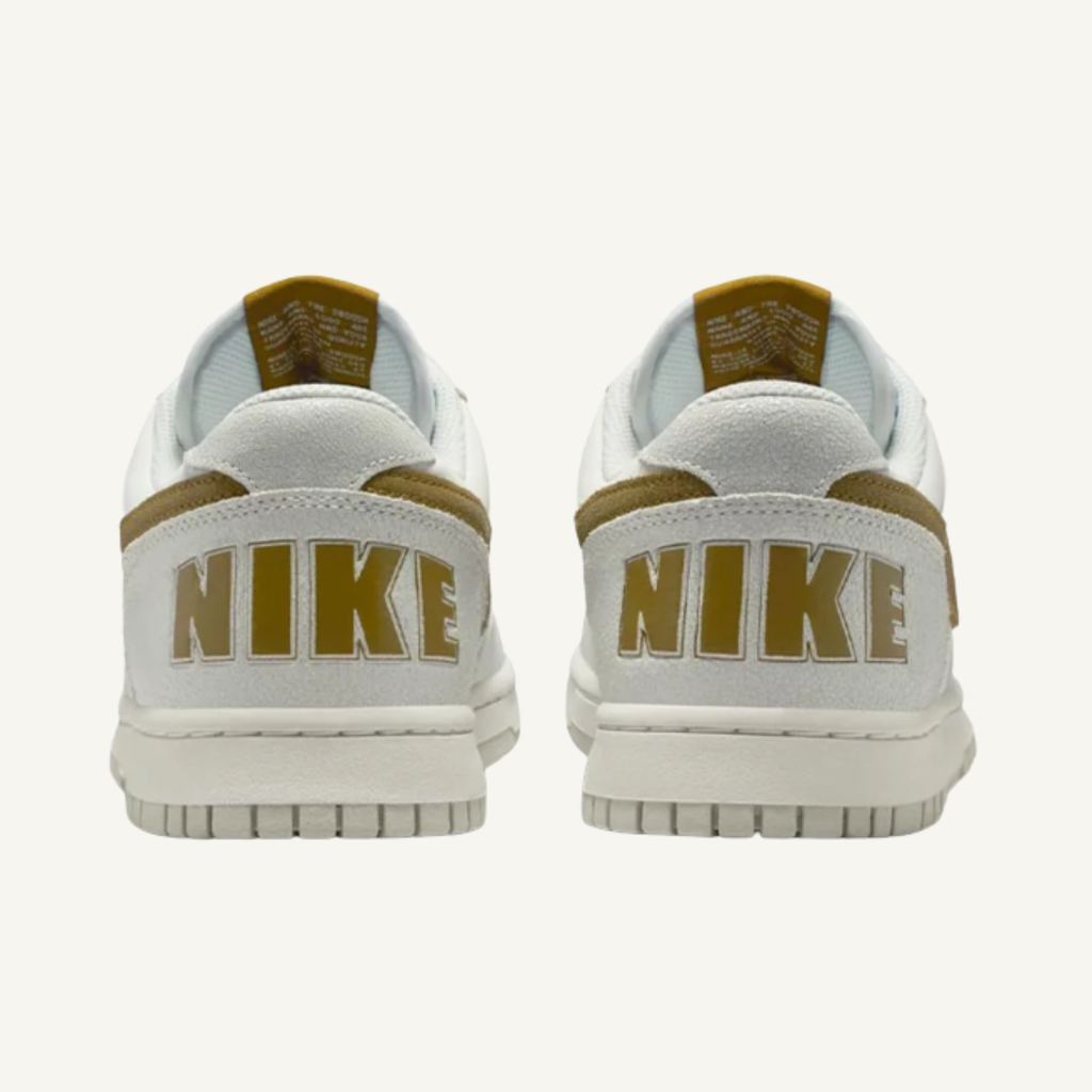 Nike Men's White Big Low Sneakers, 854166 100