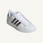 Adidas Women's White/Aurora Metallic Grand Court 2.0 Sneakers, ID2978
