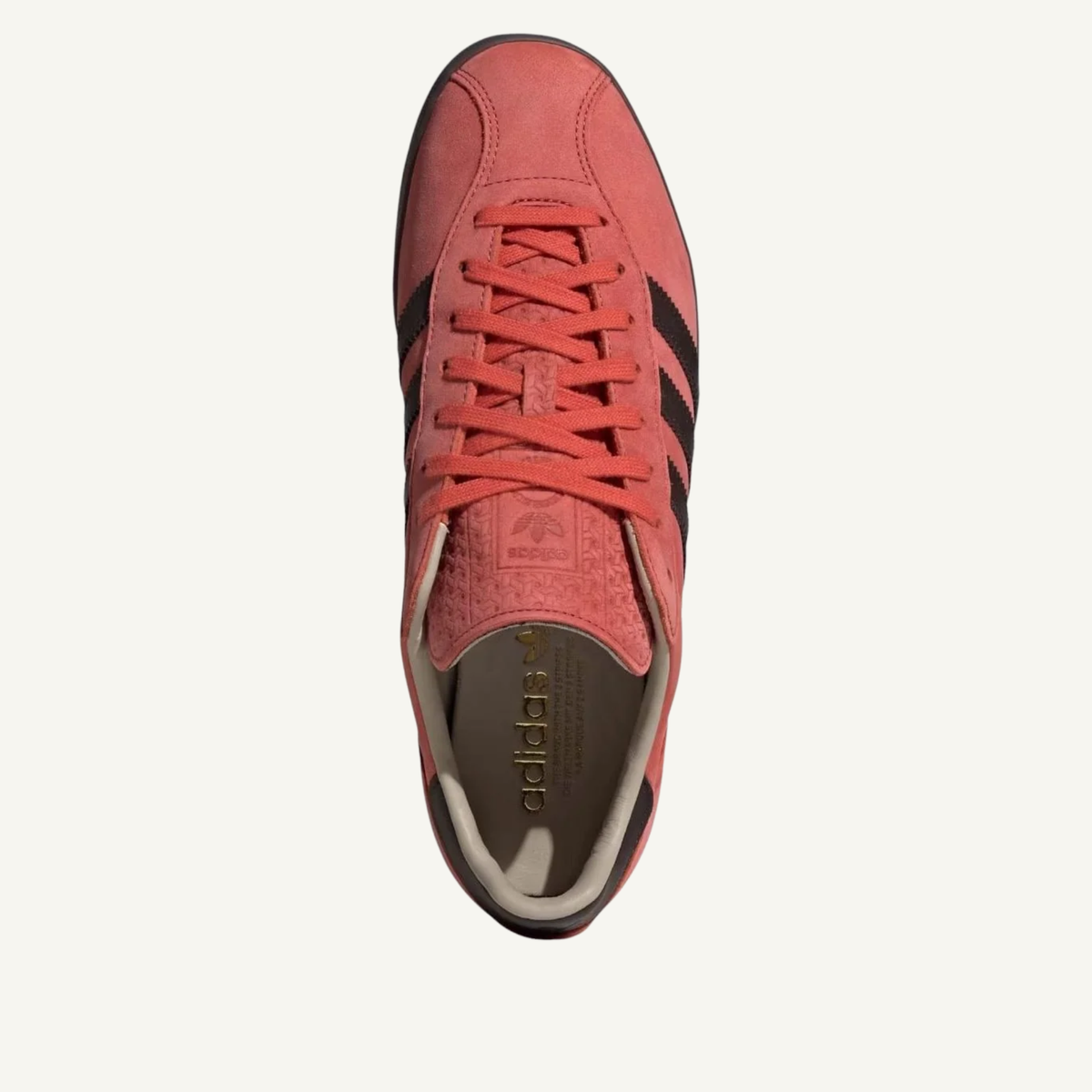 Adidas Originals Mens Red Gazelle Indoor Pro Sneakers, JR8839