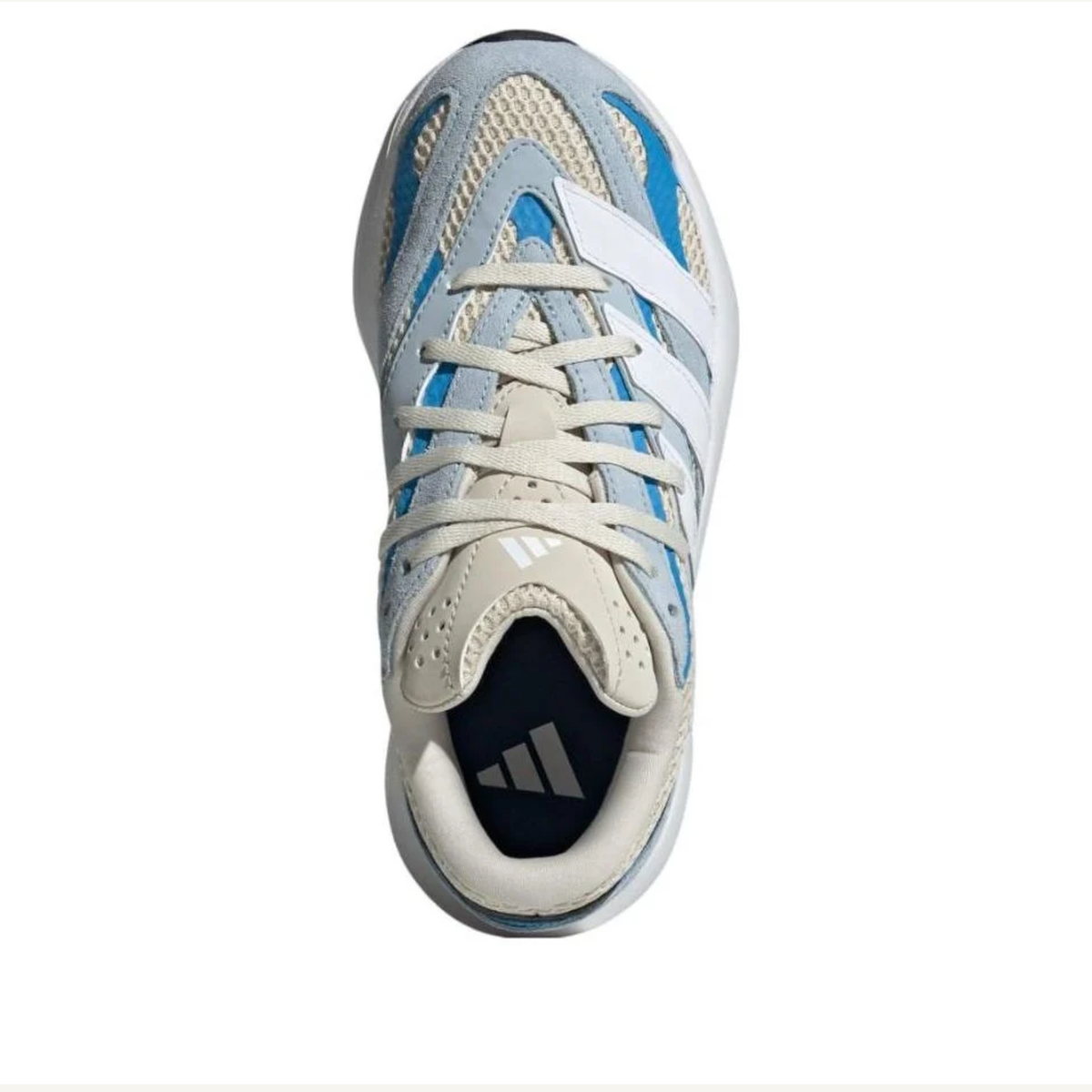 Adidas Kids Blue/White Lightblaze Sneakers, JR8400 (No Box)