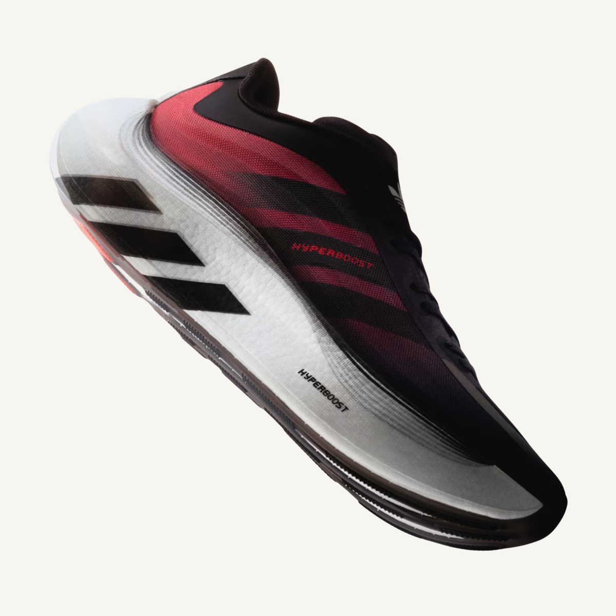 Adidas Originals Men's Black Hyperboost Euphoria LT Sneakers, KZ8509