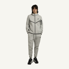 Nike Men's Grey Tech Full-Zip Windrunner Hoodie, HV0949-063