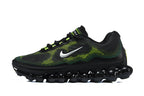 Nike Air Max Sneakers Black Volt Green