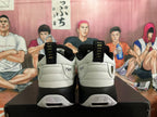Jordan White Black Basketball Sneakers