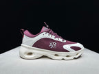 On x LOEWE Cloudventure 3.0 Sneakers, White and Wine Red