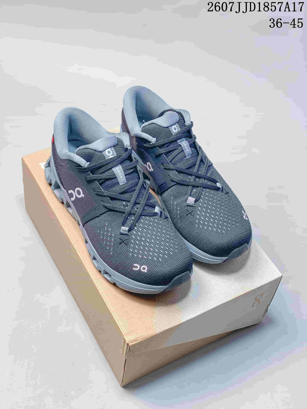 On Cloud X 4 Low-Top Sneakers in Dark Gray