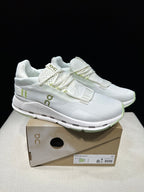 On Cloudnova 2 Sneakers in White and Sage