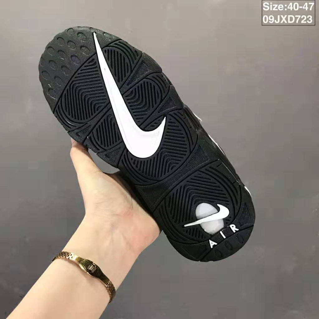Nike Air More Uptempo Black Camo Sneakers 09JXD723