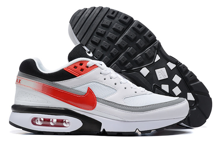 Nike Air Max BW White and Red Sneakers