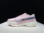 On Cloudboom Max Running Shoes in Pink and Blue
