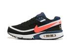 Nike Air Max Black and Coral Sneakers