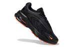 Nike Air Max Black and Orange Sneakers