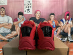Nike Air Flightposite Red and Black Basketball Shoes