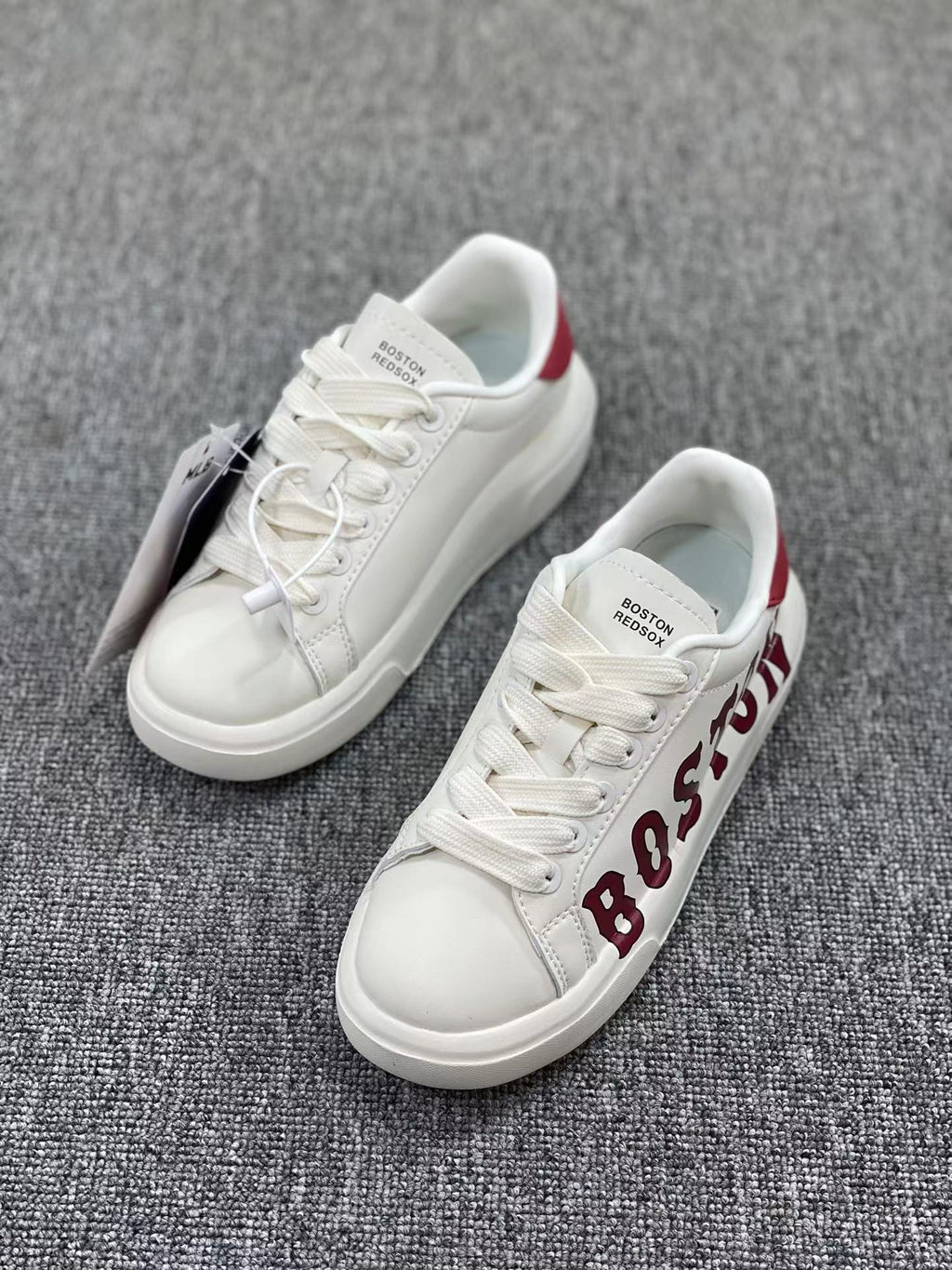 MLB Chunky Low-Top Sneakers in White
