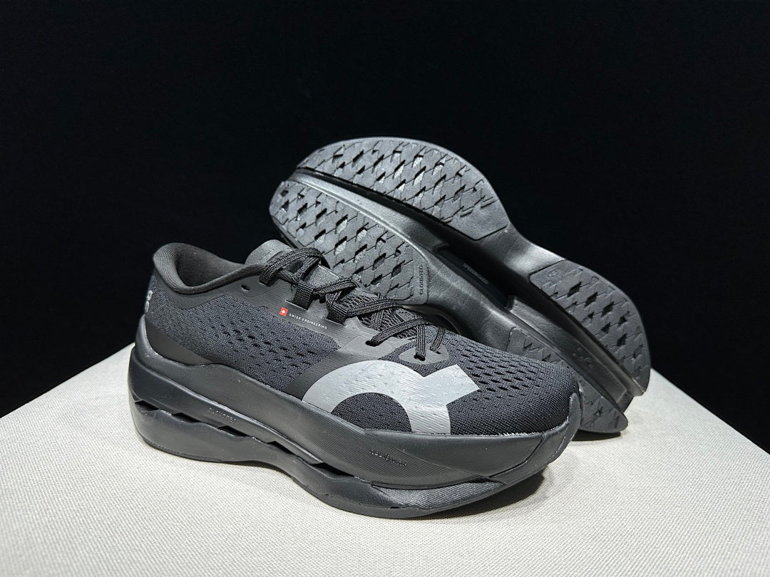 On Cloudboom Max Running Shoes, Black