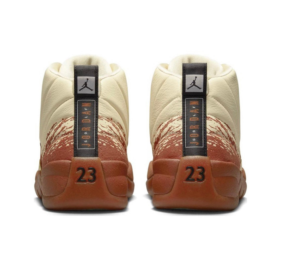 Jordan 12 Retro Eastside Golf Sneakers Cream Brown DV1758-108