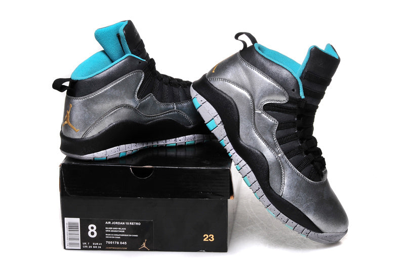 Jordan Air Jordan 10 Retro Lady Liberty High-Top Sneakers