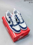 Nike Court Borough Mid BG Sneakers White Navy Red