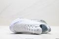 Nike Air Max 270 White and Metallic Silver Sneakers