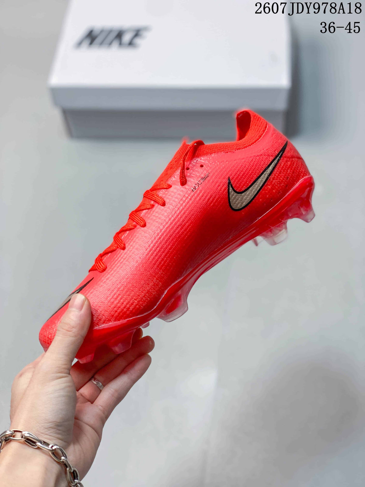 Nike Mercurial Vapor 16 Elite AG-Pro Soccer Cleats Red