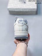 Nike Air Force 1 '07 Low Gray White Sneakers 2607JYD1156A16