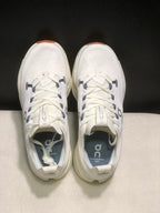 On Cloudsurfer Max Ivory Steel Grey Running Shoes