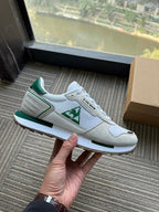 Le Coq Sportif AN-9 Sneakers, Grey and Green