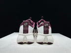 On x LOEWE Cloudventure 3.0 Sneakers, White and Wine Red