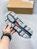 On Cloudnova Flux High-Top Sneakers in Gray