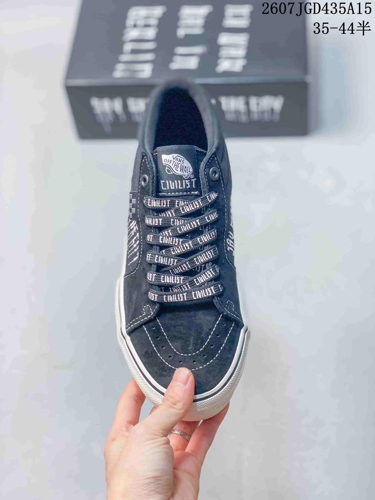 Vans SK8-LOW Black White Sneakers